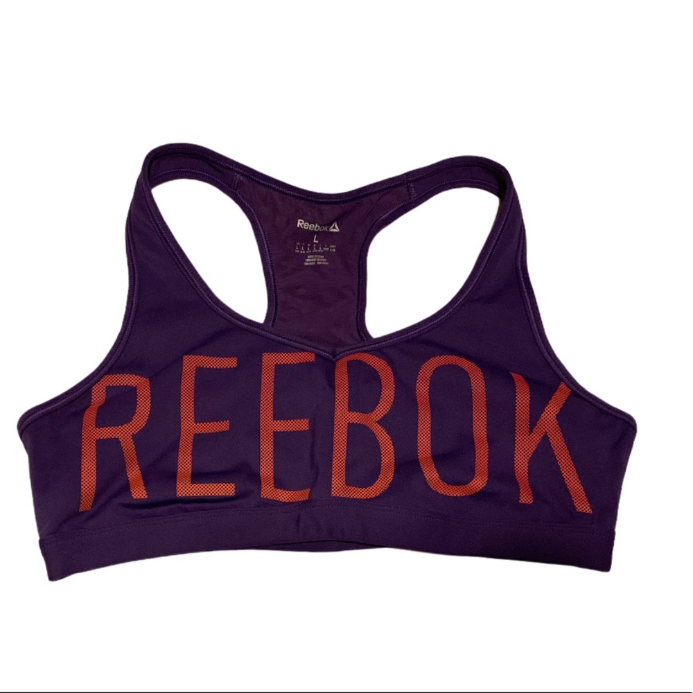 REEBOK Purple & Orange Sportsbra!
